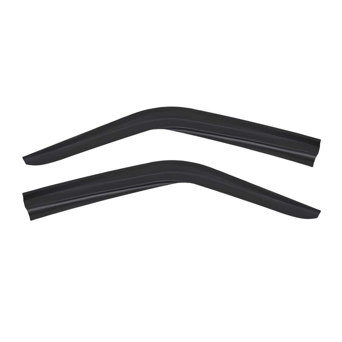Ford Connect Wind Deflector - Omac - Acrylic 2 Pcs - Black - '02-'14